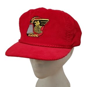 Vtg Gold Wing Road Riders Association Corduroy Hat GWRRA